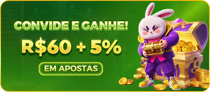 Convide e Ganhe R$60 + 5%